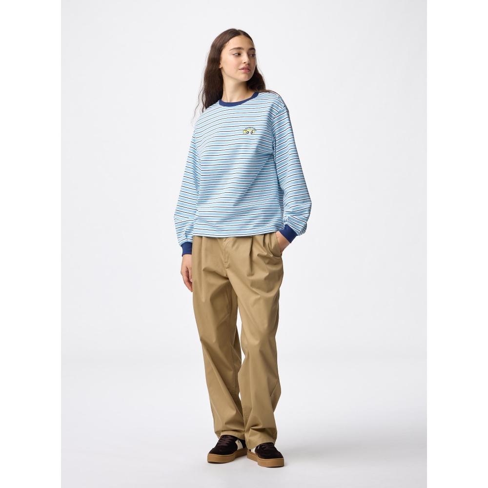 Gu By Uniqlo LighT SweaT Border T Long Sleeve  The Powerpuff Girls