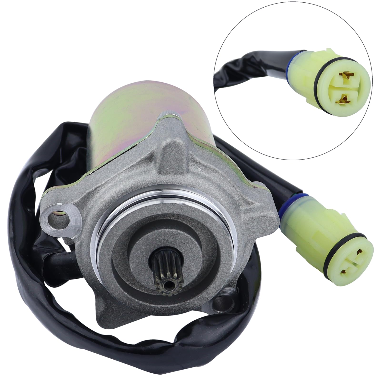 Power Shift Control Motor Replacement for Honda Trx500Fa Trx500Fpa Fourtrax 2001-2014 31300-HN2-003 430-58000, 463729 1 PC Starter