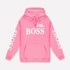 Trendy Kids' Letter Print Hoodie - 'Little Boss' Spring/Autumn Casual Sweatshirt for Boys & Girls