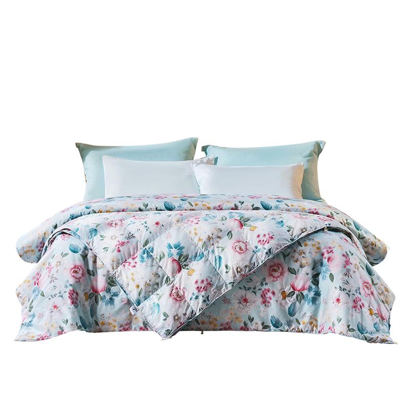 

Fuanna Gantang 90% Duck Down & Silk 2-in-1 Antibacterial Comforter Double 1.5/1.8m (203x229cm)