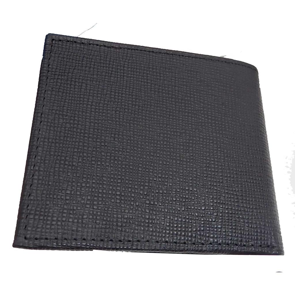 Calvin Klein 31CK130009 Billfold with Coin SAFFIANO 001 RFID PROTECTION Pocket, BLACK, (Skimming Prevention) [Used]
