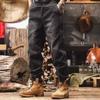 New Black Jeans Men's Trendy Brand Loose Large Size Leggings American Retro Pants Men's Cotton