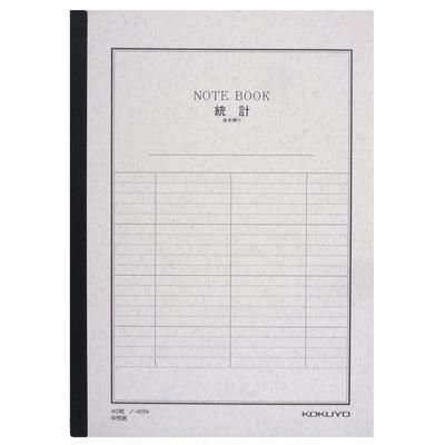 KOKUYO Statistik-Notiz 6, 40 Blatt, Nr.. Nr. 4R