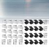 16Pcs Window Clips Effective Universal Fits 1/2 Inch Thick Plywood Shutters Window Protection Panels