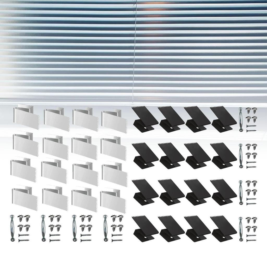 16Pcs Window Clips Effective Universal Fits 1/2 Inch Thick Plywood Shutters Window Protection Panels
