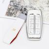 NEW 8 Buttons TPU Car Key Cover Case For Hyundai Genesis G80 GV70 GV80 2019 2020 2021 2022 Remote Key Holder Auto Accessories