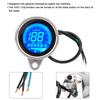 Motorcycle LCD Meter Tachometer Gauge Odometer Speedometer 0 199km h Electrosilvering