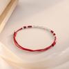 Lucky Bamboo Handmade Braided String Bracelets Couple Adjustable Bracelets  Chinese Style Hand Rope Friends Gifts