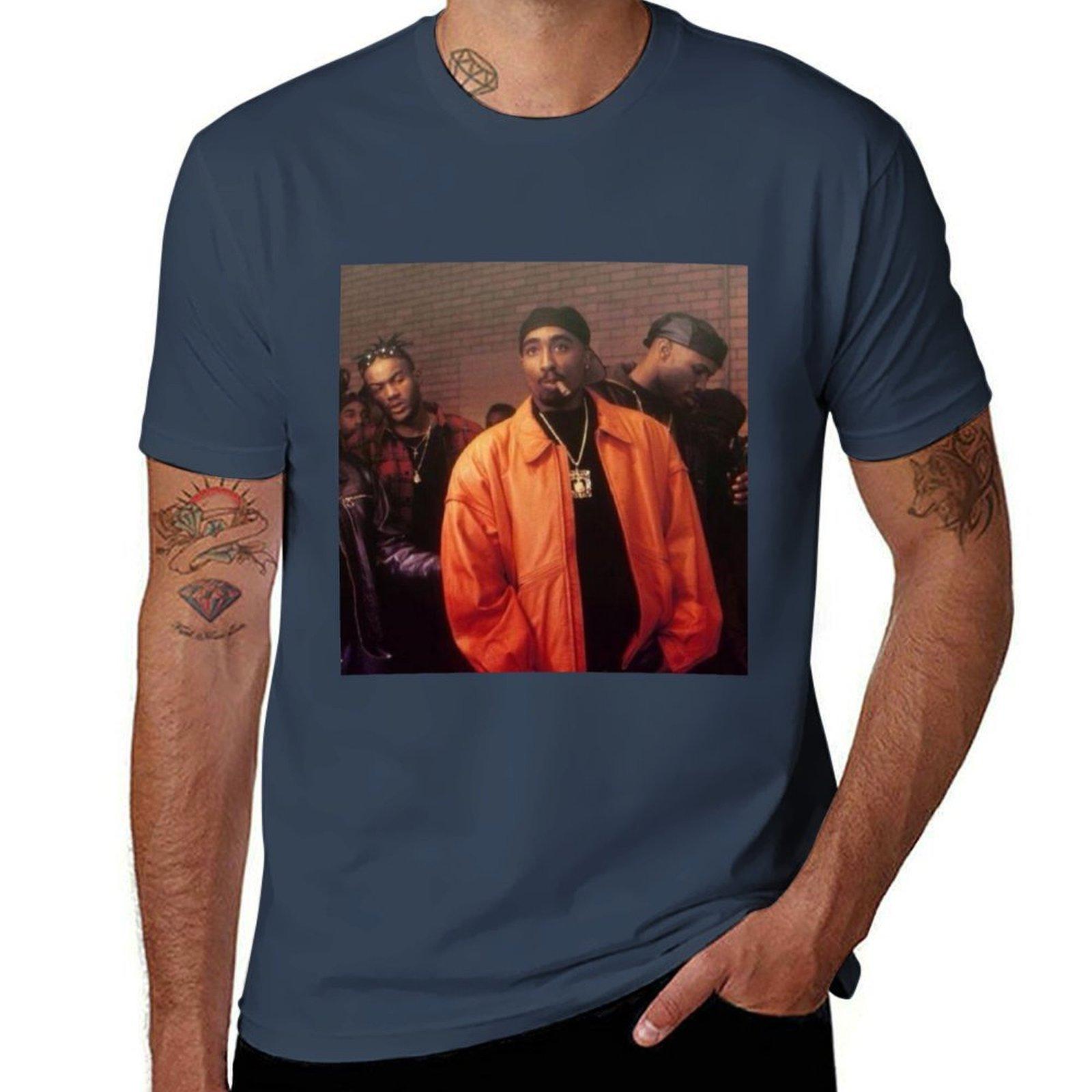 Vintage Pac TShirt Minimalist Plain Crew Neck TShirt S