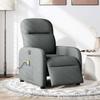 VidaXL Electric Massage Recliner Dark Grey Fabric 3302963
