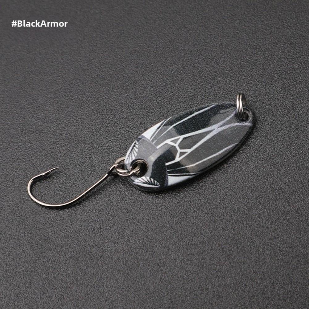 5 Pcs/Set 1.5G 2.5G 3.5G 5G Weight Spoon Fishing Lure Small Stream Lure Trout Fishing