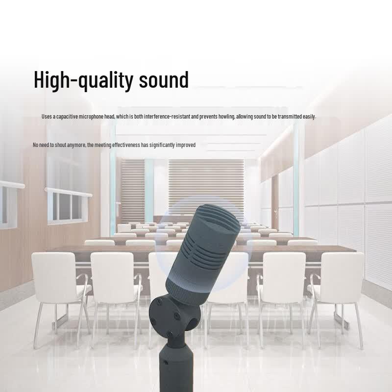Runpu Professional Wired Digital Gooseneck Conference Microphone (CN version)