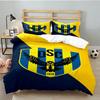 Duhok Dynamic Sports Emblem 3PCS Bedding set,Ideal for 1pc Duvet Cover And 2pcs Pillowcases Perfect for Fan gift,Ideal for Bedroom, Dormitory