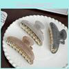 Sophisticated Hair Acrylic Claw Clip Featuring Unique Line Design For Women Fashionable