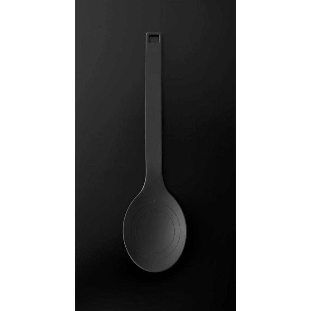 Yamazaki Silicone Cooking Spoon Black W7 D3 H26cm 4273