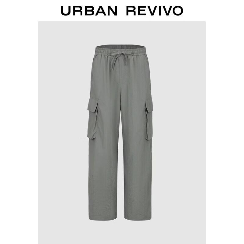 UR2026 Men s Casual Drawstring Cargo Pants 30
