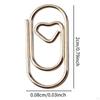 100 Pieces Paper Clips Notes Classified Metal Multifunction Vintage Style Paperclips Office