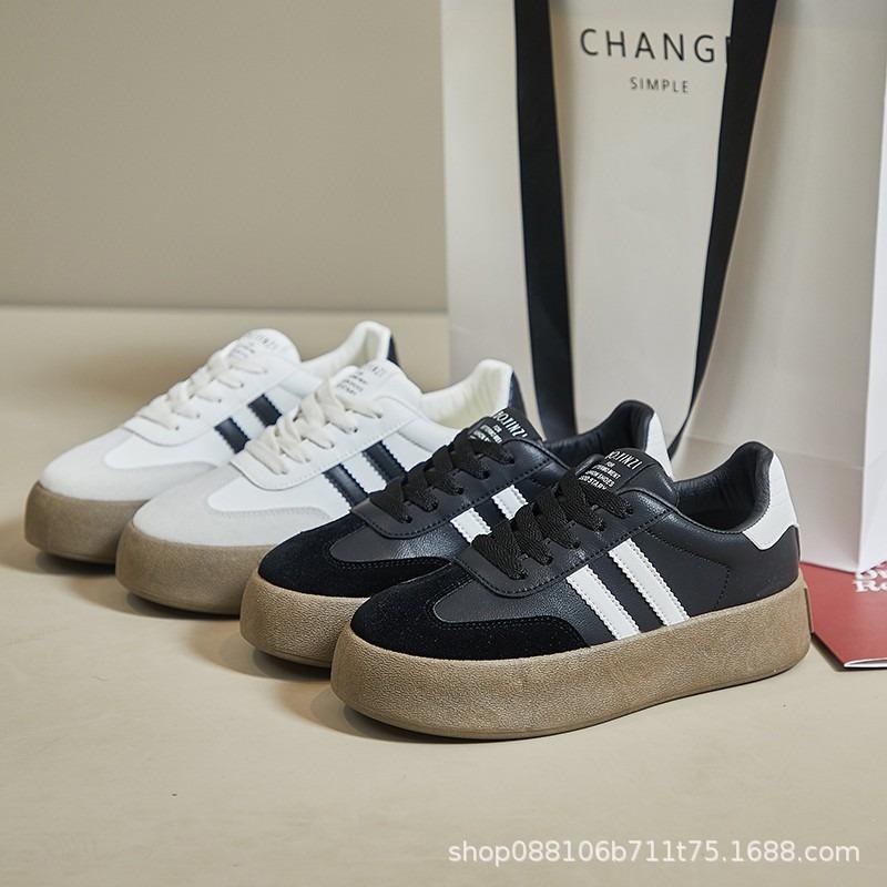 Platform Shoes Women's New Retro Niche Shoes Autumn Versatile Board Shoes
