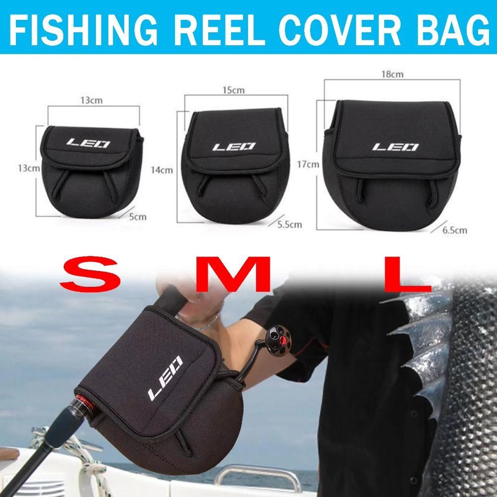 Cover Bag Fishing Reel Protective Cover Case Pouch Fishing Reel Bag Trolling Fishing