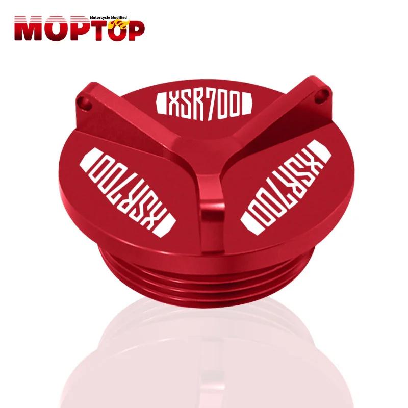 For XSR 700 Xsr700 2016-2025 2025 2025 M27*3.0 2025 XSR700 CNC Auminum Motorcycle Oil Filler Cap Engine Plug Cover Screw Oil Cap
