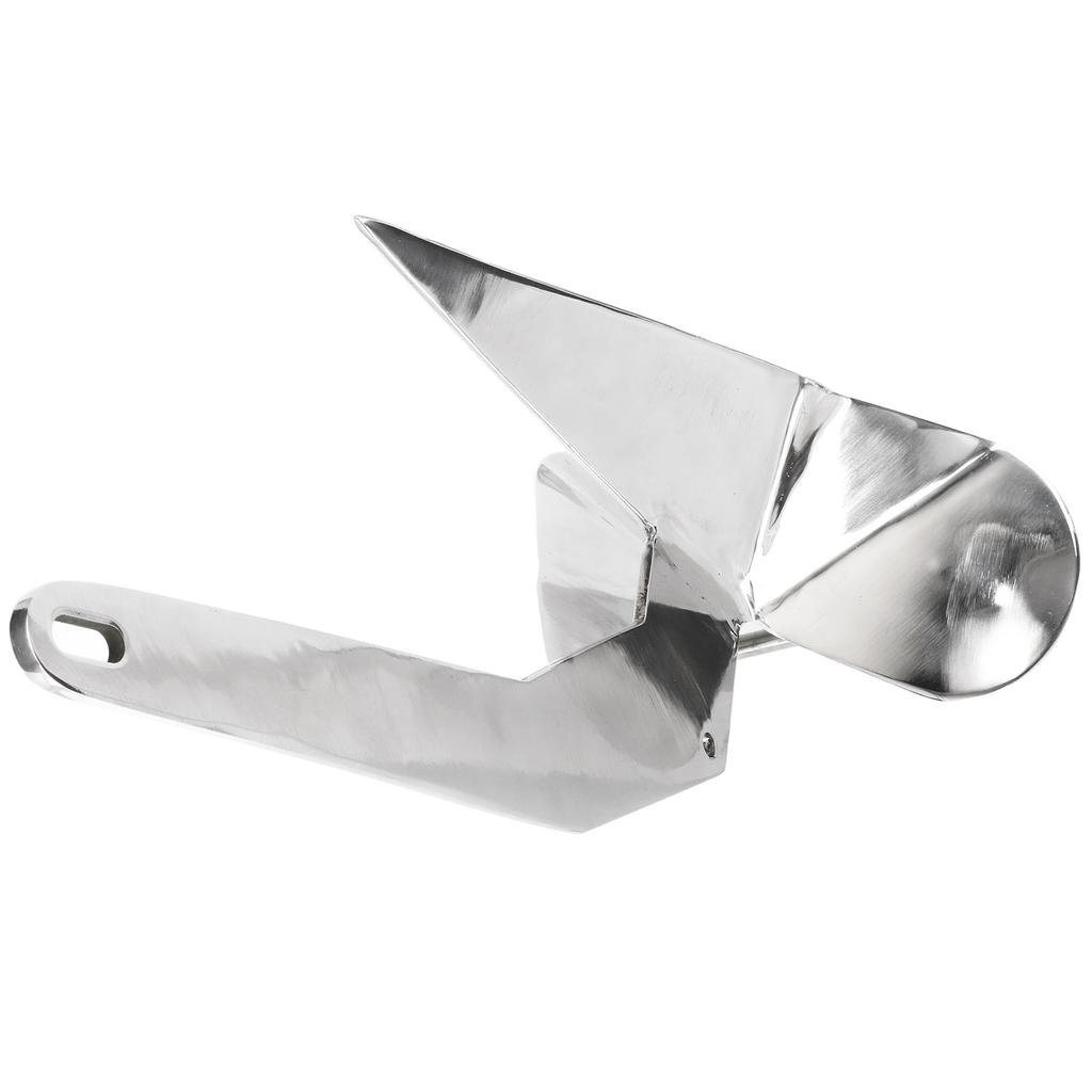 Delta Style Boat Anchor 4KG Triangle Wing Type Plow Anchor for Boat Mooring On The Beach