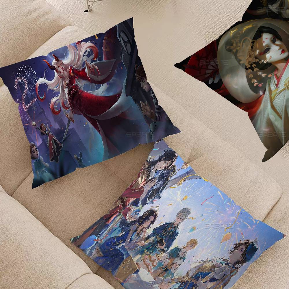 Identity V Chinese Game Pillow Gift Home Office Decoration Bedroom Sofa Car Cushion Cover Case 45x45