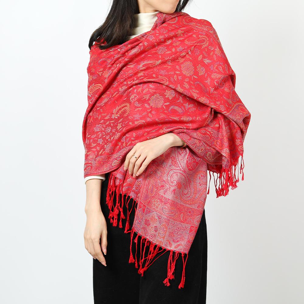Shawl outside women's spring and autumn cape long scarf cheongsam outside air-conditioned room scarf cape