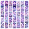 36 Einhorn Segenskarten Set Kreativ Fantasy Sternenhimmel Text Segensbotschaftskarte