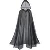 Witch Costume Elf Cloak Women Halloween Hooded Tulle Cape Cosplay Anime Cosplay Cosplay Costumes Cosplay Costume Akatsuki