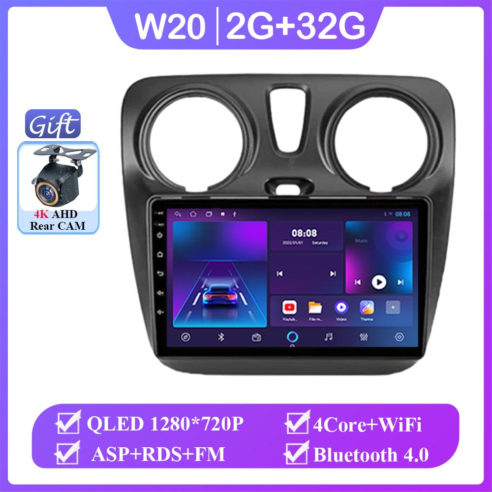 Android 14 For Renault Lodgy 2021 Dokker 2012 - 2020 Wireless Auto Multimedia Player No 2din DVD GPS Navigation Mirror Link Wifi