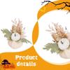 Fall Pumpkin Decor Artificial Decoration Decorative for Tabletop Centerpiece