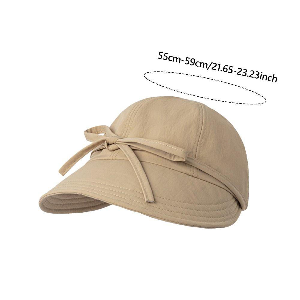 Wide Brim Bucket Hat Quick Drying Fisherman Cap Fashion Summer Hat Women Girls Wear