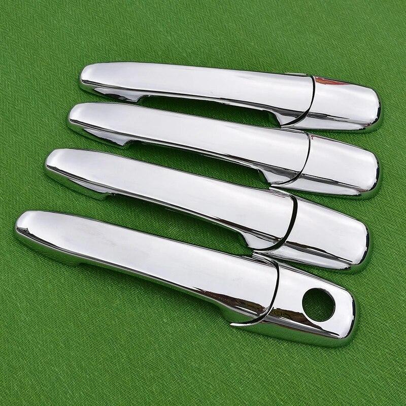 Luxuriou Chrome Handle Cover Trim Set for Ford FLEX 2009 2010 2011 2012 2013 2014 2015 2016 2017 Accessories Sticker Car Styling