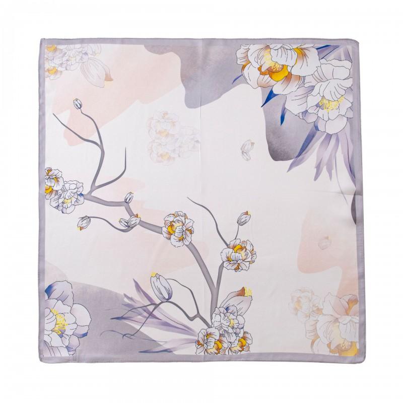 Womens Silk Scarf 53x53cm Printed Satin Neckerchief Fashion Gift Her