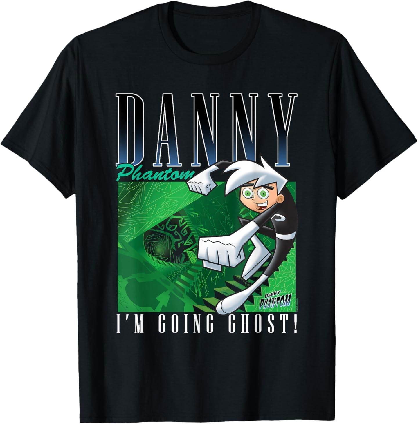 Danny Phantom Going Ghost 90 s Throwback Design Cartoon T-Shirt Unisex T-Shirt M