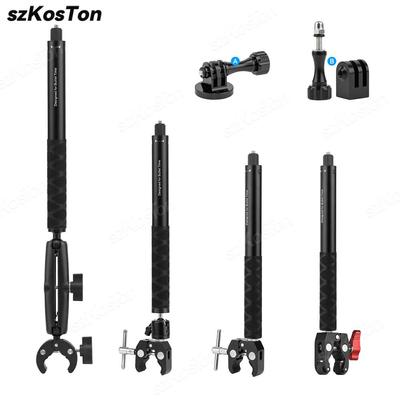 Support Guidon Moto Vélo Pour GoPro 12 11 10 9 8 Insta360 X3 DJI Action 4 3 Caméras Sport Accessoires