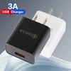 18W Single-Port USB Fast Charger QC3.0 Mobile Phone Travel Charger