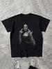 HOT SALE New Men INS Style Mona Lisa & Letter Figure Print Crew Neck Short Sleeve Casual Loose T-Shirt Four Seasons Emo
