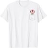 Super Mario Toad Taschen-T-Shirt Herren Damen T-Shirts Oberteil