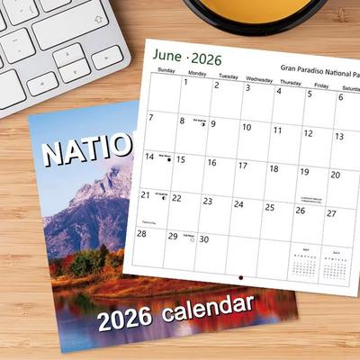 Beautiful National Parks 2026 Calendar- 12 Months of Scenic Beauty For Organizing And Home Decor