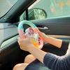 Musikalisch-leuchtendes Lenkrad-Spielzeug für Kinder zum Nachspielen von Autofahren – Kompatibel mit Kinderautos, Pädagogisches Geschenk für Kleinkinder, Jungen & Mädchen, Gelb