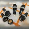New 5 Pieces 5x20mm Electrical Screw Cap Panel Mounted Fuse Holders 125V/15A 250V/10A