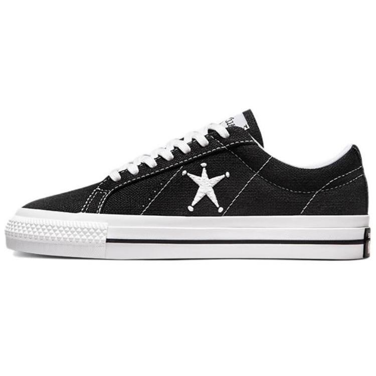 

Stussy x Converse One Star Canvas Низкие Кеды Унисекс Повседневные Удобные Нескользящие Прочные Легкие 35