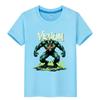 Kids Hulk T-Shirt Boys Superhero Cartoon Graphic Summer Short Sleeve Casual Top for Children