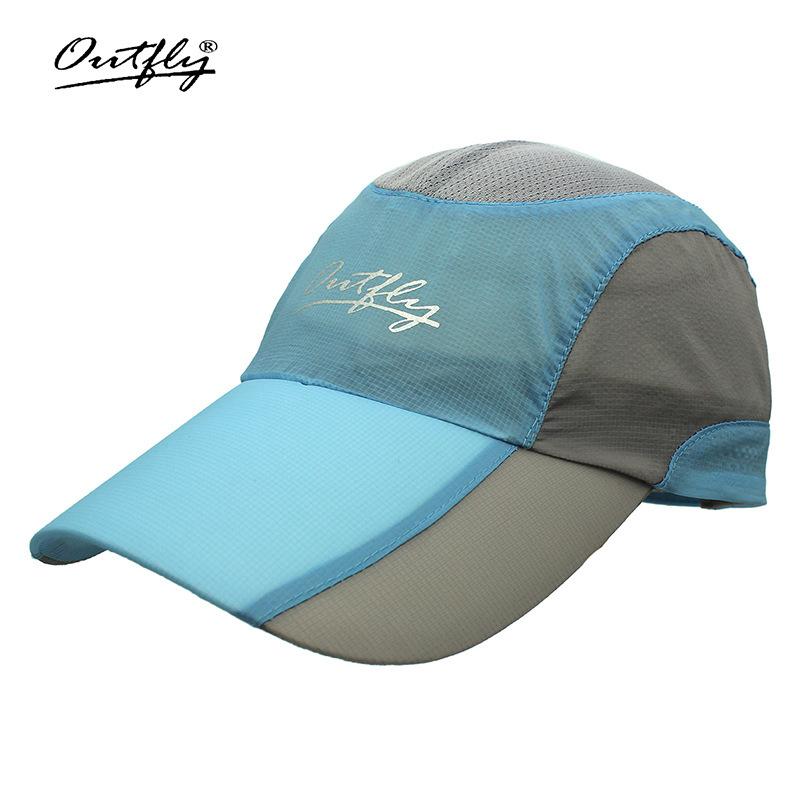 Quick-drying baseball cap Marathon running cap Soft top hat Outdoor sports sunshade cap Spring and summer new