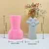 Silicone Concrete Mold Storage Box Mould Cat Foot Shaped Resin Clay Molds Flower Vase Moulds for Making Vase Flowerpot