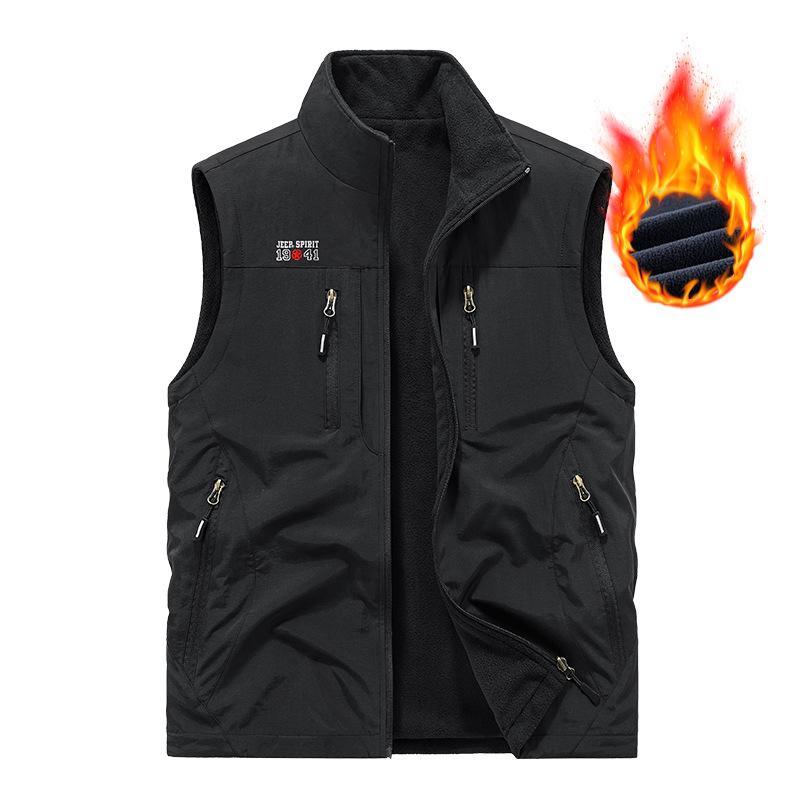 Photography Quick Drying Multi Pocket Fishing Suit Outdoor Autumn and Winter Breathable Fabric Taslon Vest