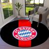FC Bayern Munchen Round Area Rug,Carpet Rug for Living Room Bedroom Sofa Playroom Decor,Non-slip Floor Mat