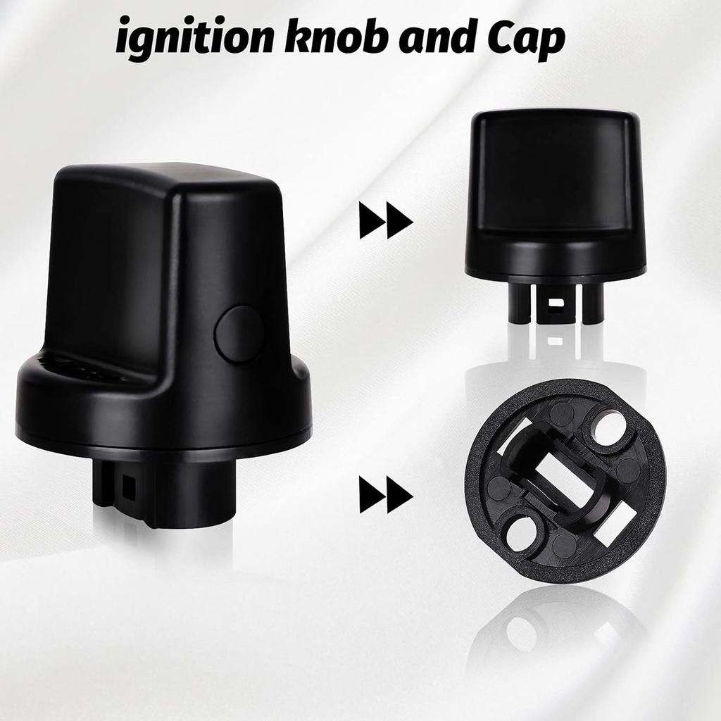 Ignition Key Knob Push Turn Switch & ert Set Replacement for 2007-2015 Mazda CX-9 2006-2007 Mazda 6 2007-2011 CX7 | Replaces D461-66-141A-02