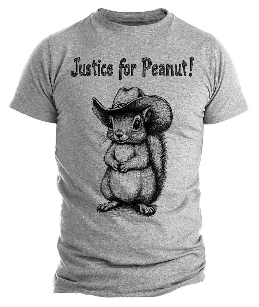 

Justice For Peanut The Squirrel Tee Peanut Squirrel Support T-Shirt L